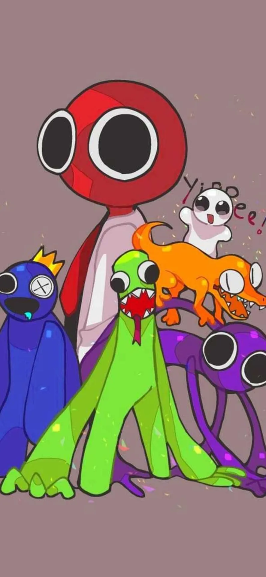 Rainbow Friends Iphone Wallpapers